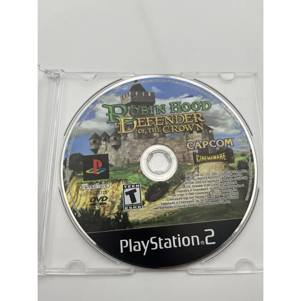 2003 Robin Hood Defender of the Crown PS2 PlayStation 2 Disc Only
